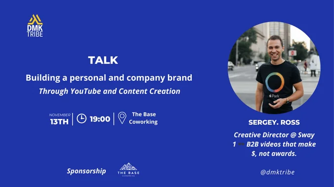  Building a personal and company brand: Through YouTube and Content Creation