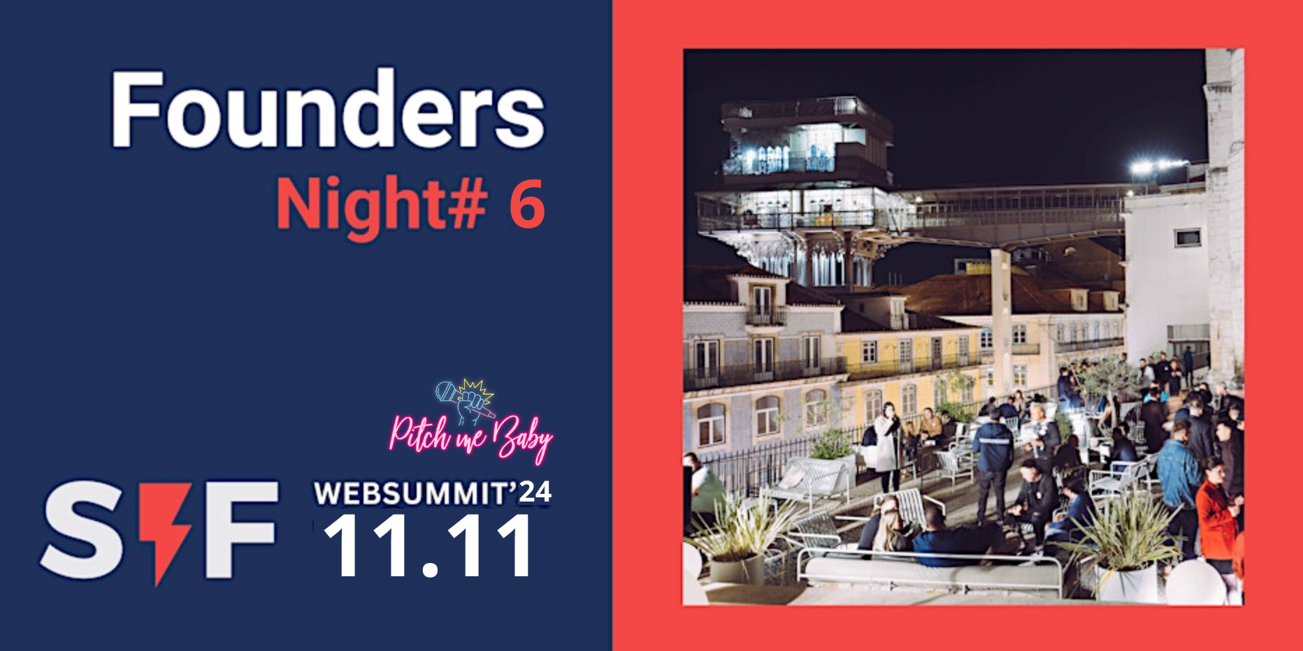 FOUNDERS NIGHT #6 | best networking event at WebSummit’24