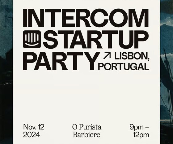  Intercom Startup Party at Web Summit