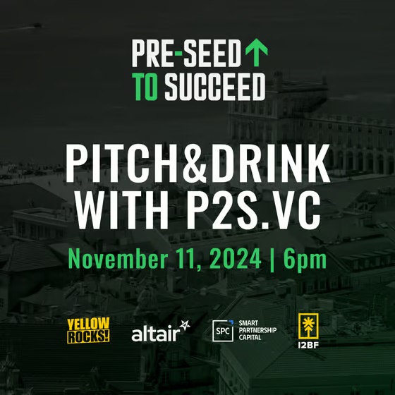 Pitch&Drink with P2S.vc in Lisbon